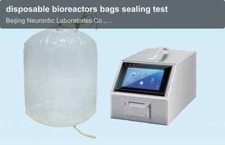 disposable bioreactors bags sealing test