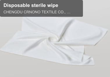 Disposable sterile wipe