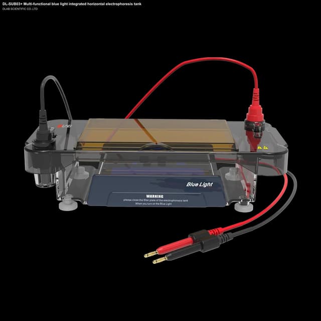 DL-SUB03+ Multi-functional blue light integrated horizontal electrophoresis tank