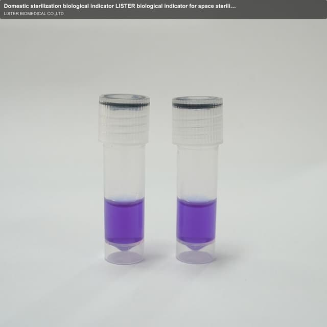 Domestic sterilization biological indicator LISTER biological indicator for space sterilization detection