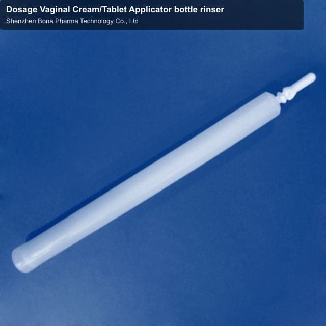 Dosage Vaginal Cream/Tablet Applicator bottle rinser