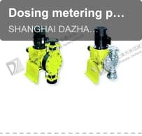 Dosing metering pump