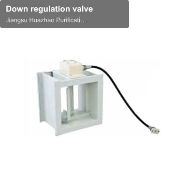 Down regulation valve