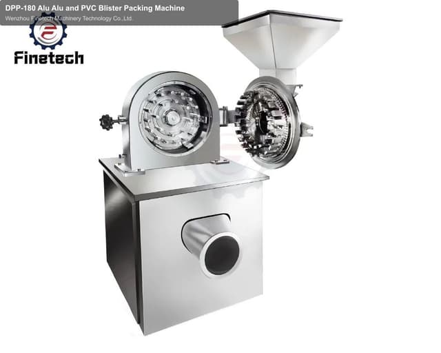 DPP-180 Alu Alu and PVC Blister Packing Machine
