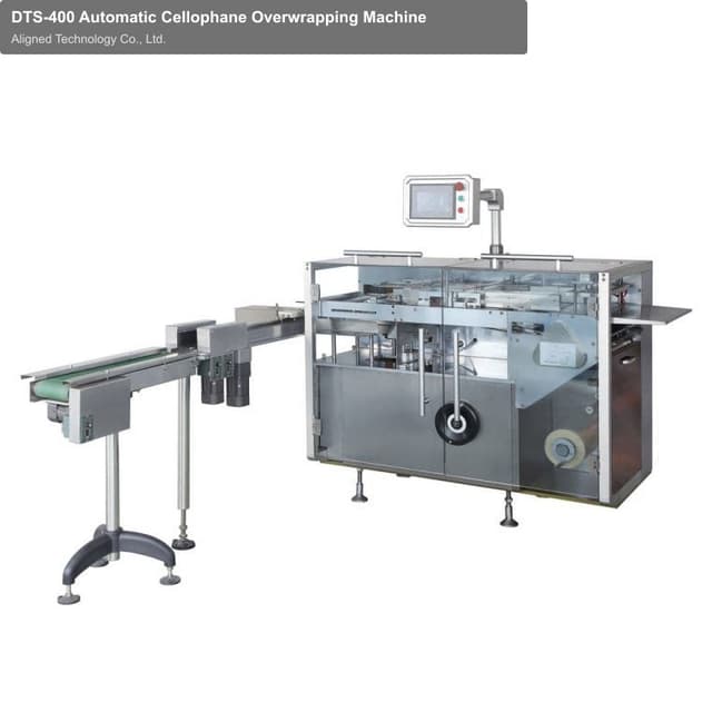DTS-400 Automatic Cellophane Overwrapping Machine
