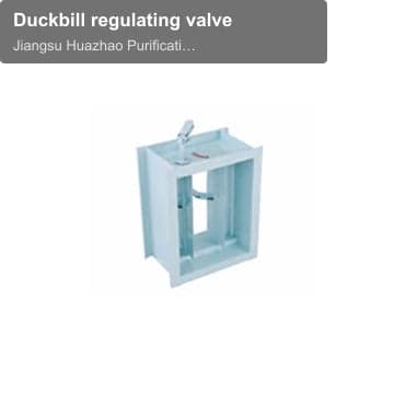 Duckbill regulating valve