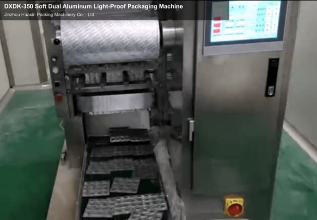 DXDK-350 Soft Dual Aluminum Light-Proof Packaging Machine
