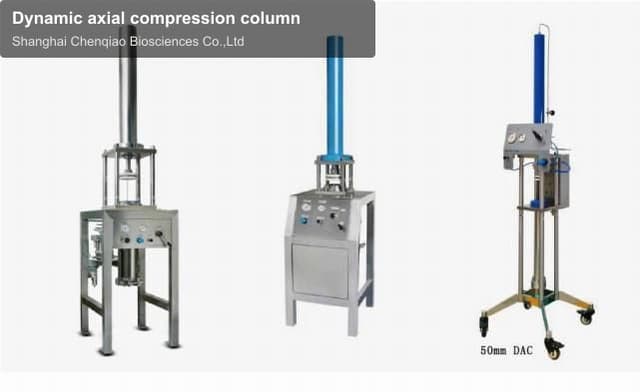 Dynamic axial compression column