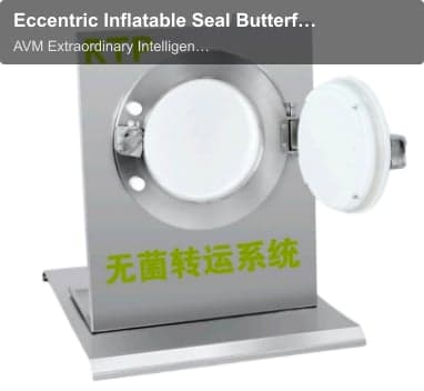 Eccentric Inflatable Seal Butterfly Valve