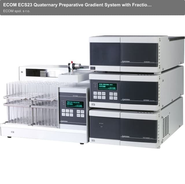 ECOM ECS23 Quaternary Preparative Gradient System with Fraction Collector