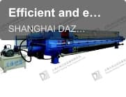 Efficient and energy-saving filter press