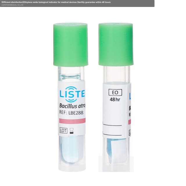【Efficient disinfection】Ethylene oxide biological indicator for medical devices Sterility guarantee within 48 hours