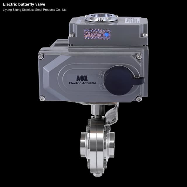 Electric butterfly valve