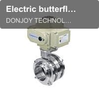 Electric butterfly valve
