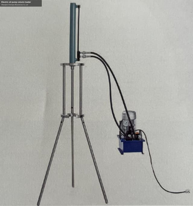 Electric oil pump column loader