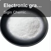 Electronic grade oxalic acid