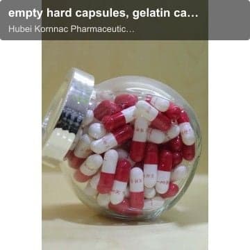 empty hard capsules, gelatin capsule, vegetable capsules