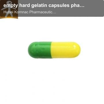 empty hard gelatin capsules pharmaceutical