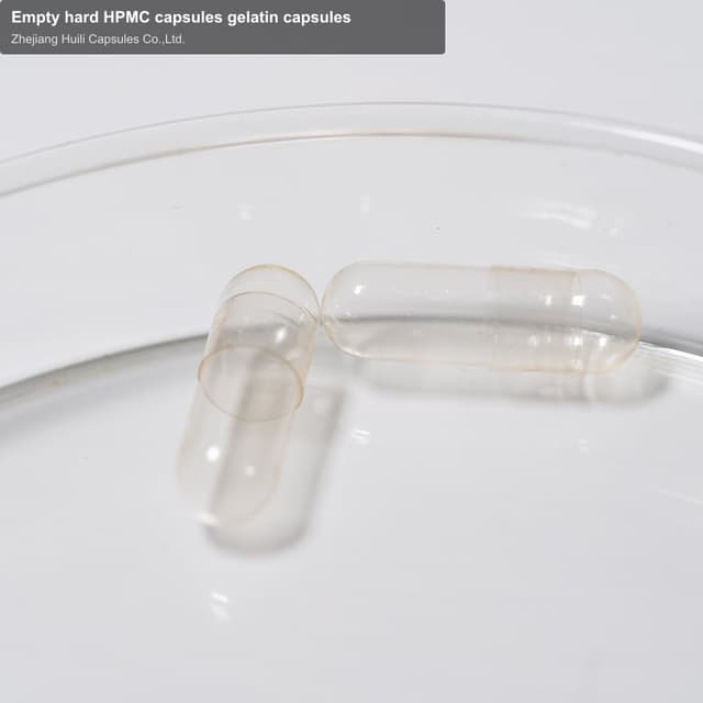 Empty hard HPMC capsules gelatin capsules