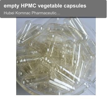 empty HPMC vegetable capsules