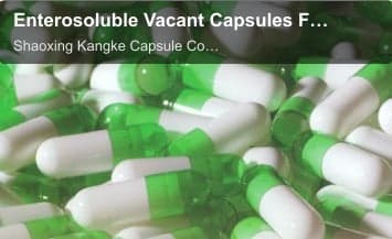 Enterosoluble Vacant Capsules From Hypromellose