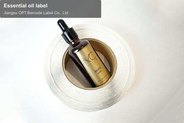 Essential oil label