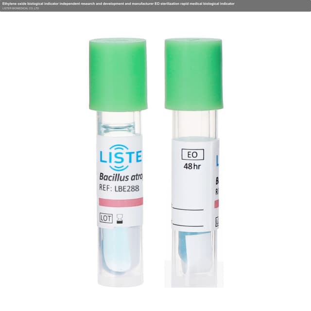 Ethylene oxide biological indicator independent research and development and manufacturer EO sterilization rapid medical biological indicator