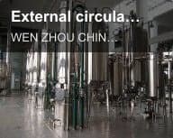 External circulation evaporator