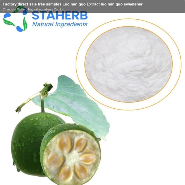 Factory direct sale free samples Luo han guo Extract luo han guo sweetener
