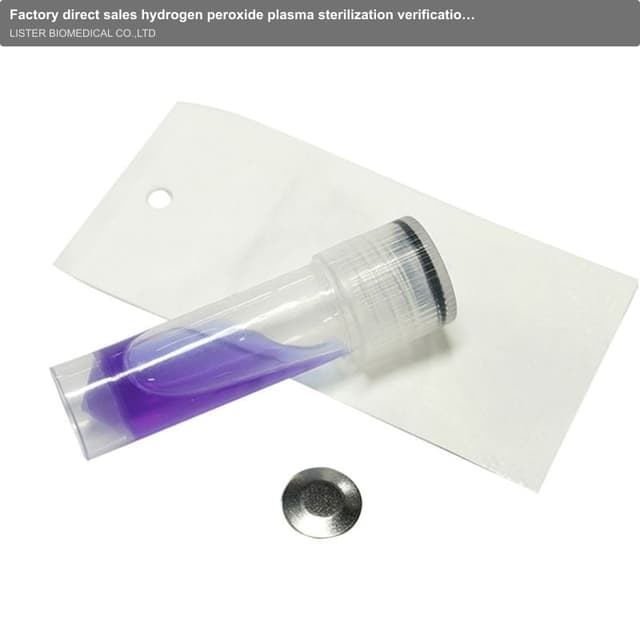 Factory direct sales hydrogen peroxide plasma sterilization verification biological indicator