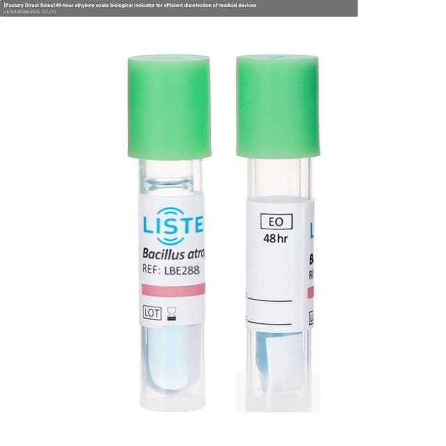 【Factory Direct Sales】48-hour ethylene oxide biological indicator for efficient disinfection of medical devices