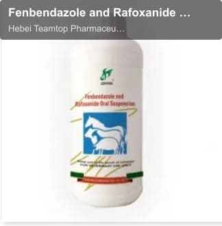 Fenbendazole and Rafoxanide Oral Suspension