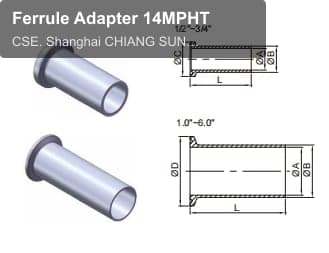 Ferrule Adapter 14MPHT