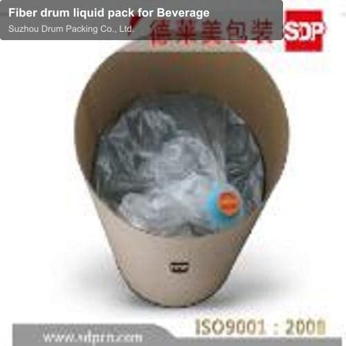 Fiber drum liquid pack for Beverage