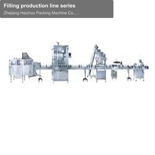 Filling production line series