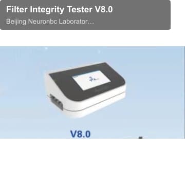 Filter Integrity Tester V8.0