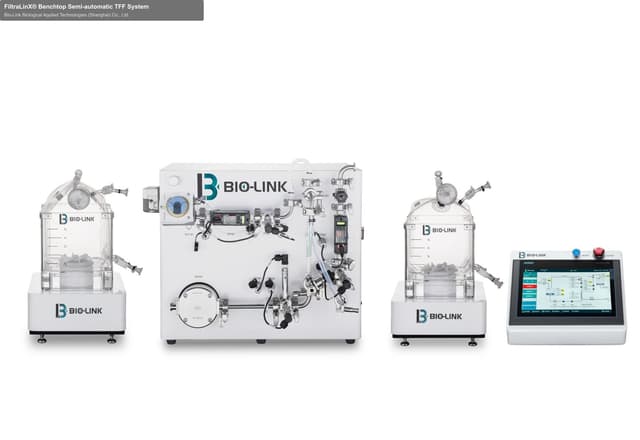 FiltraLinX® Benchtop Semi-automatic TFF System