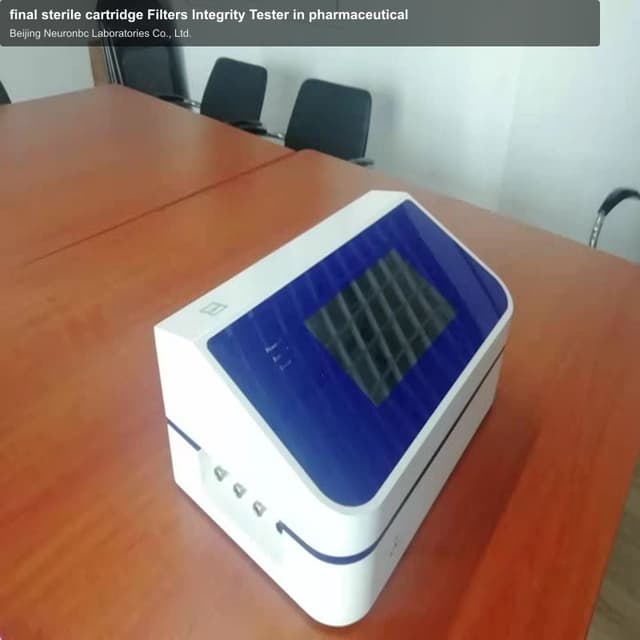 final sterile cartridge Filters Integrity Tester in pharmaceutical