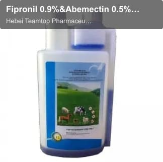 Fipronil 0.9%&Abemectin 0.5% Pour on
