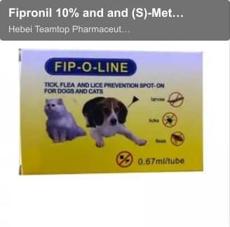 Fipronil 10% and and (S)-Methoprene 9% Drops