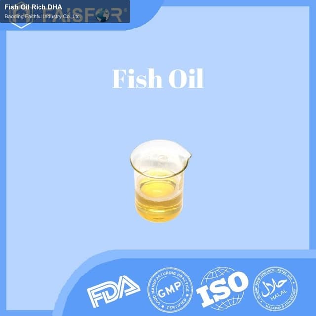 Fish Oil Rich DHA