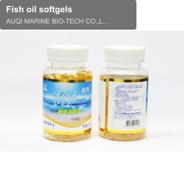 Fish oil softgels