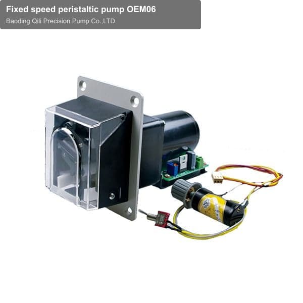 Fixed speed peristaltic pump OEM06