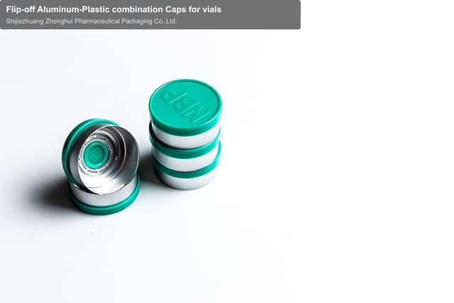 Flip-off Aluminum-Plastic combination Caps for vials