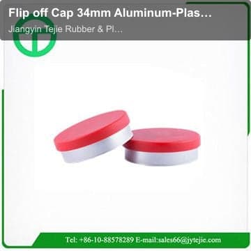 Flip off Cap 34mm Aluminum-Plastic Cap 34mm