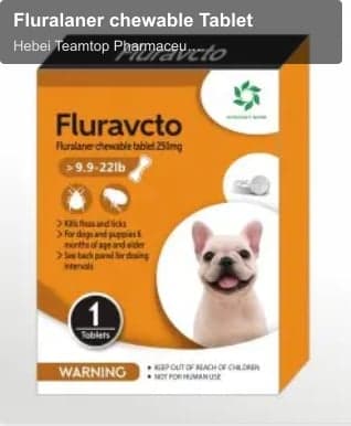 Fluralaner chewable Tablet