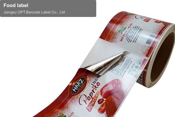 Food label