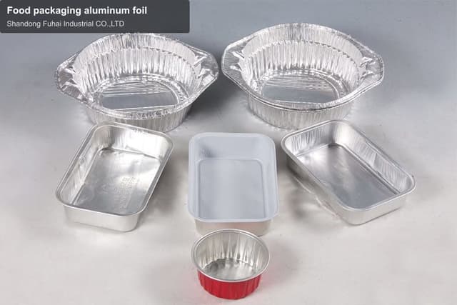 Food packaging aluminum foil