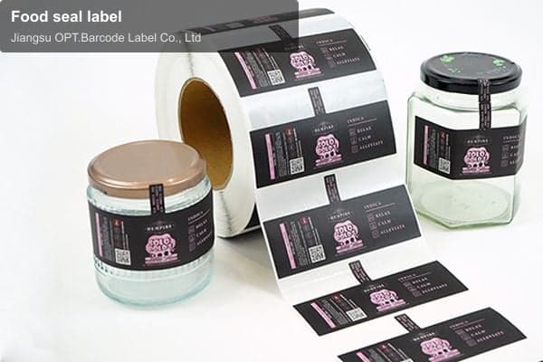 Food seal label