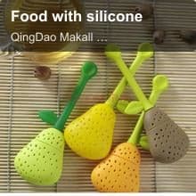 Food with silicone